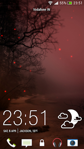 Fireflies Live Wallpaper