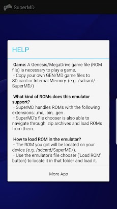 SuperMD (All in One Emulator)のおすすめ画像2
