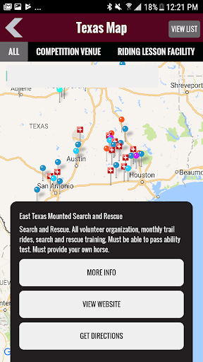 Texas Horse Help Screen 2