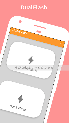Android application DualFlash: Front and Back Flas screenshort