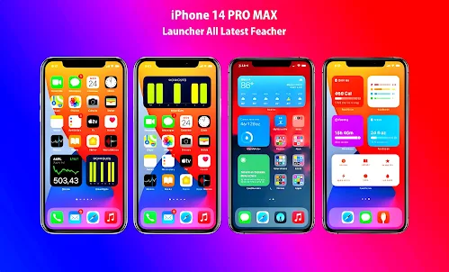 iPhone 14 Pro Max Launcher iOS
