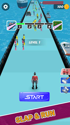 Slap and Run 3D Offline Game - Screenshot 1