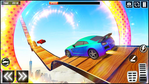 Mega Car Stunts Race Car Games Screen 3