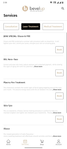 BevelUp Mobile Screen 2
