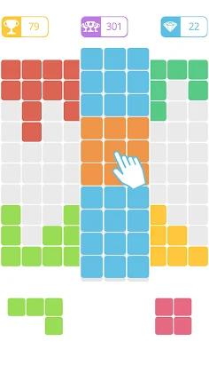 10x10 : fill the grid ! - Screenshot 3