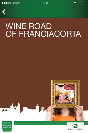Android application Wine Road of Franciacorta screenshort