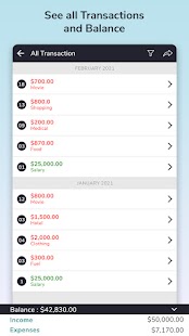 Expense Tracker: Money Manager Captura de pantalla