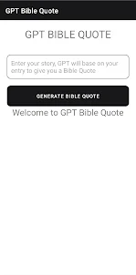 GPT Bible Quote Daily