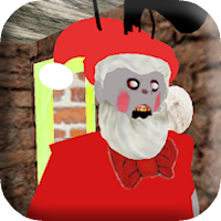 Scary Santa Granny Horror