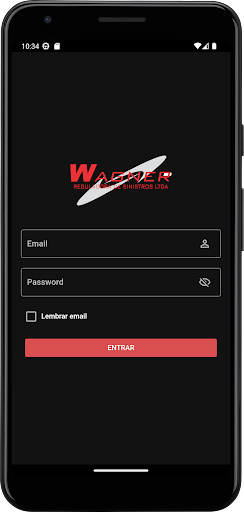 Android application Wagner Reguladora - Vistorias screenshort