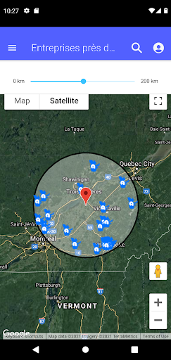 Amis du Québec Screen 2