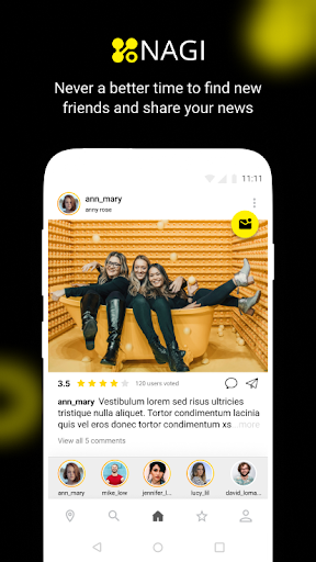 Android application Nagi screenshort