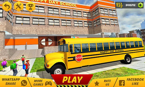 School Bus Coach Driver 2019  screenshots 1