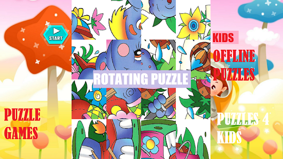 Puzzle games: rotating puzzles Screenshot