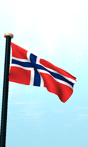 노르웨이 국기 3D 라이브 배경화면 - Google Play 앱