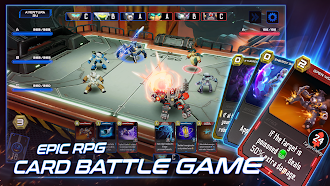 Game screenshot MEDABOTS: Card Battle RPG Game mod apk