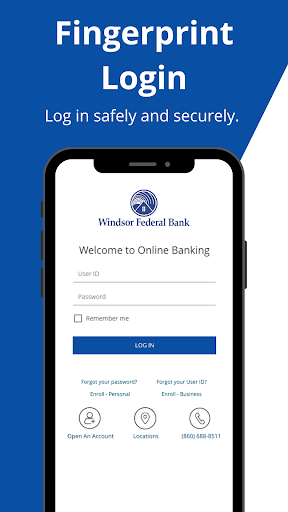 Windsor Federal Bank Screen 3