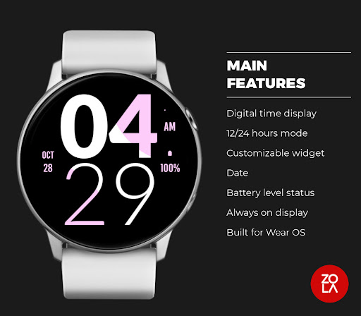 Ice Cream Large Watch Face Screen 2