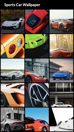 Android application Sports Car Wallpapers screenshort