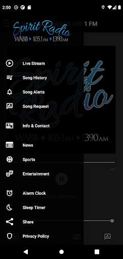 Spirit Radio Screen 3