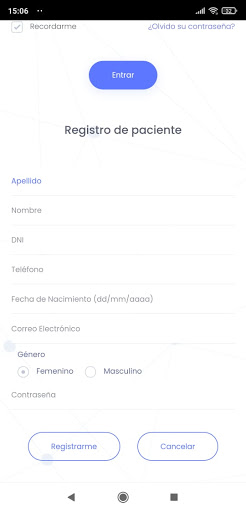 Android application Turnos Online Hospital Dorrego screenshort