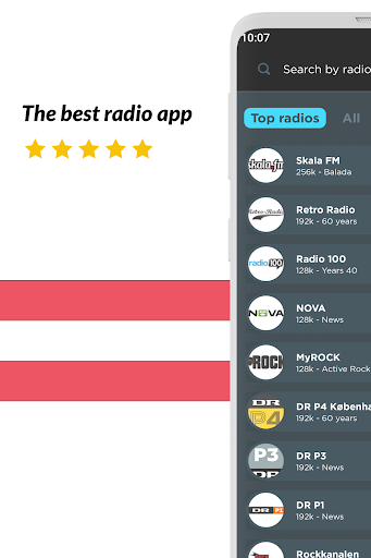Android application Radio Denmark FM online screenshort