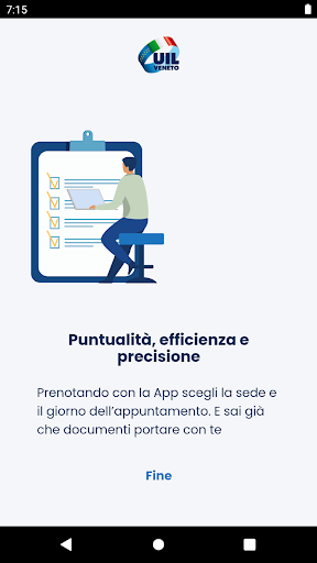 UIL Veneto App Screen 2