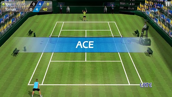 Berühr Tennis 3D Screenshot