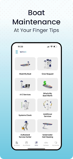 Wave Marine - Boat Services Screen 2