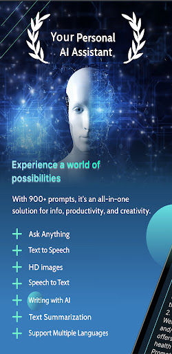 Android application Ask AI Personal Assistant screenshort