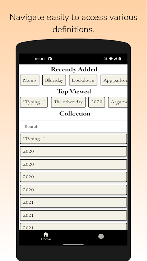 Android application HipDict screenshort