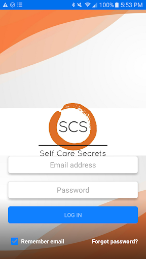 Android application Self-Care-Secrets screenshort