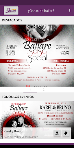 Ticket Dancer Screen 2