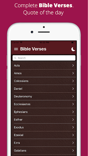 Android application Bible Verses - Jesus Sayings screenshort