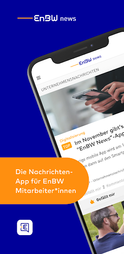Android application EnBW News screenshort