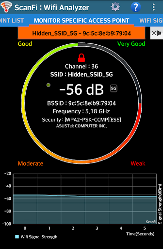 ScanFi : WiFi Analyzer and Sur Screen 2