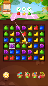 Fruits Mania - Match 3 Puzzle