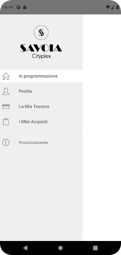 Android application Savoia Cityplex Taranto Cinema screenshort