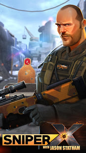 SNIPER X WITH JASON STATHAM banner