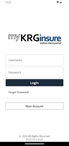 Android application myKRGinsure screenshort