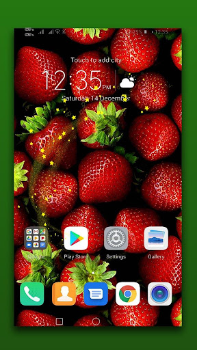 Android application Strawberry Live Wallpaper screenshort