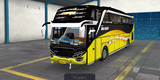 Android application MOD BUSSID Full Strobo Tumpuk screenshort