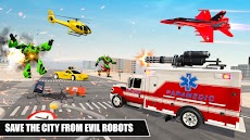 Flying Ambulance Dino Robotのおすすめ画像3