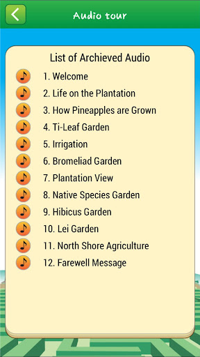 DOLE PLANTATION Screen 3