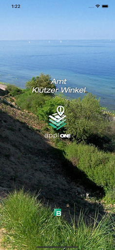 Android application Amt Klützer Winkel • app|ONE screenshort