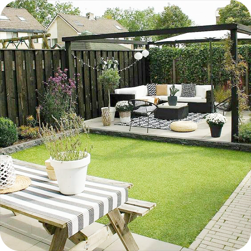 Small Garden Ideas Modern logo