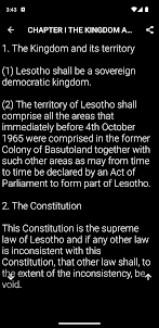 Constitution of Lesotho