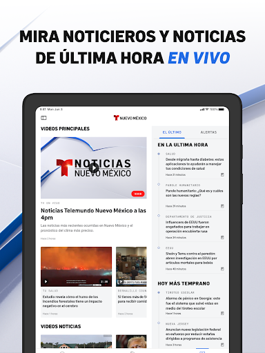 Screenshot of Telemundo Nuevo Mexico