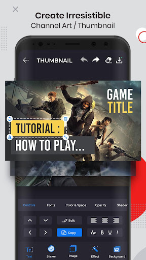 Ultimate Thumbnail Maker & Channel Art Maker 1.5.0 APK screenshots 2