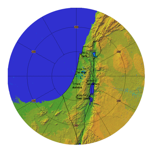 Rain Radar Israel  Icon